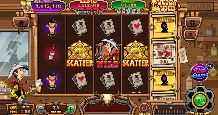 Chinh Phục Nổ Hũ Lucky Luke Tại RikVip Nhận Thưởng Cao Bồi Viễn Tây