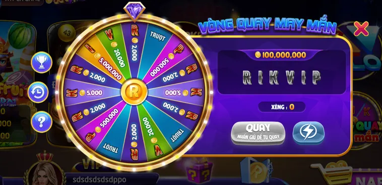 Săn Thưởng Minigame Vòng Quay May Mắn Tại RikVip Nhận Quà Khủng Mỗi Ngày